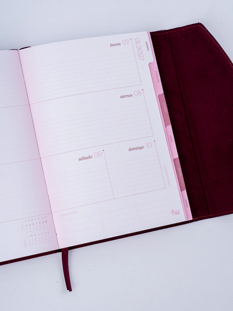 AGENDAS FW DIARIA 15X21 CHIC CON SOLAPA INMANTADA 2027