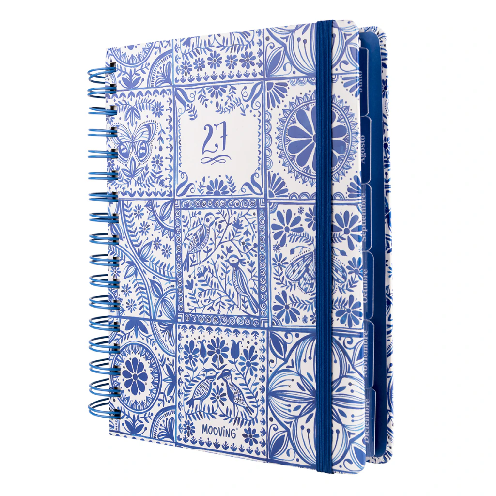 Agenda 16,5x22 Diaria Tessera - Mooving