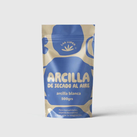 Arcilla de Secado al Aire Blanca 500grs - Las Lupes - comprar online