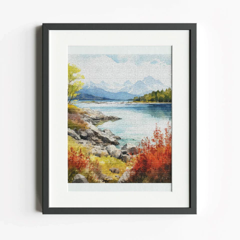 Pintando con Números 47x57 cm Rincón Sureño - Las Lupes - comprar online