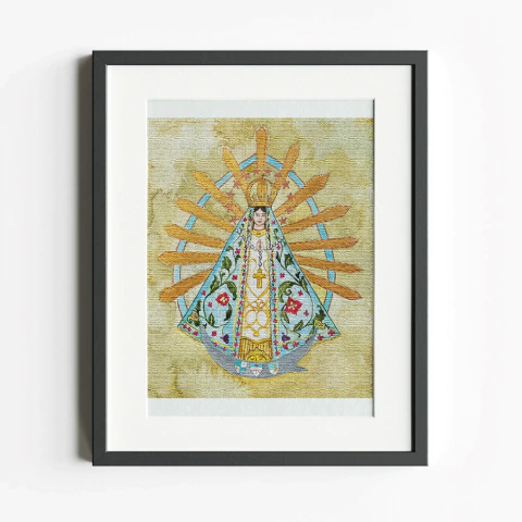 Pintando con Números 47x57 cm - Virgen de Lujan - comprar online