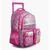 Mochila Carro 18'' con Luz Magic Patch Fucsia - Footy en internet