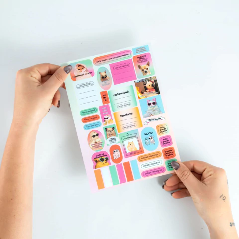 Stickers A5 Planning- Paprika - comprar online