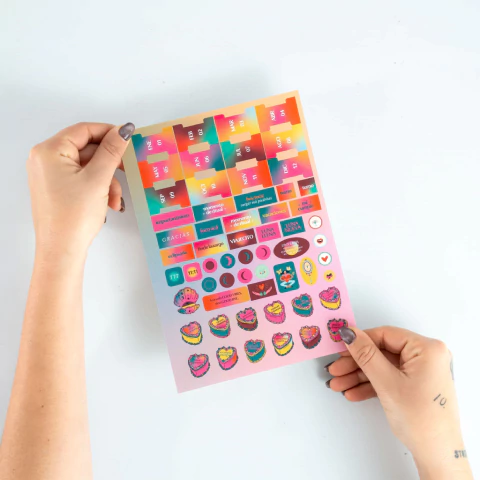 Stickers A5 Ritual - Paprika - comprar online