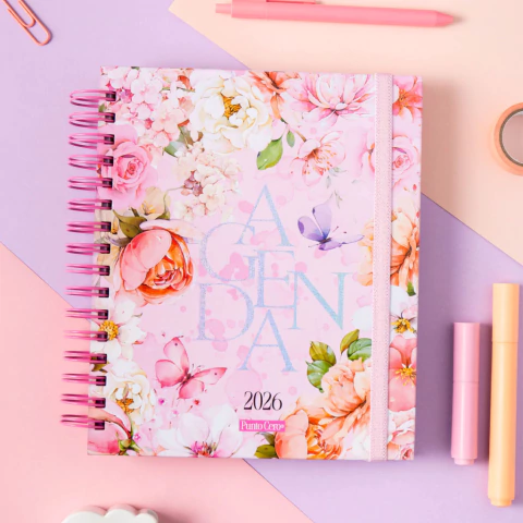 Agenda Premium en Caja 19x23 cm Rosa - Punto Cero - comprar online