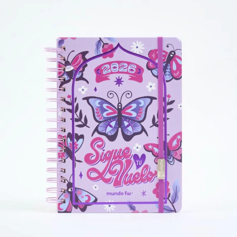 Agenda 15x21 cm Diaria Universo Vuelo - FW - comprar online