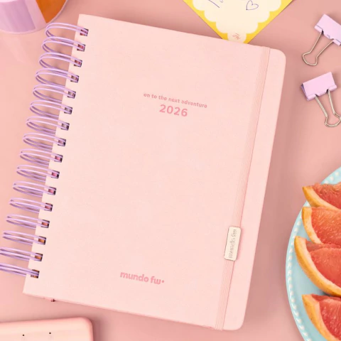 Agenda 16x22 cm Diaria Trend Rose - FW - comprar online