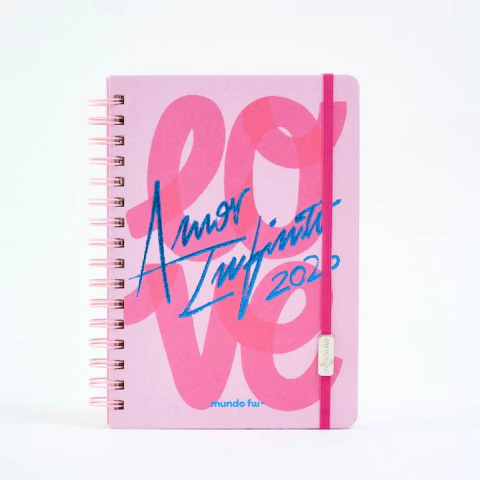 Agenda 15x21 cm Diaria Inspire Love - FW - comprar online