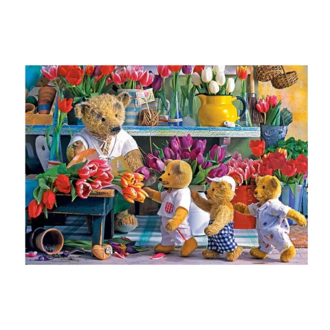 Diamond Painting 20x30 cm - Familia de Osos - comprar online