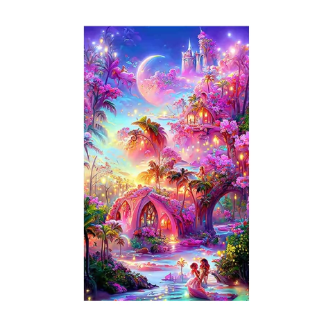 Diamond Painting 20x30 cm - Reino Magico - comprar online