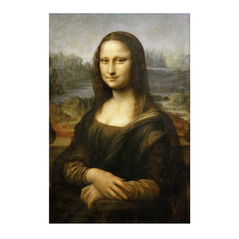 Diamond Painting 30x40 cm - La Gioconda Leonardo Da Vinci - comprar online