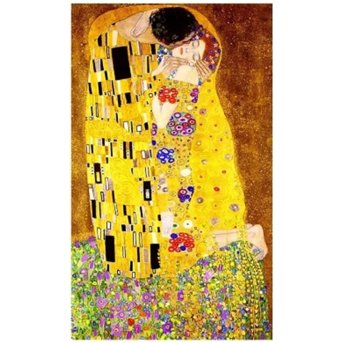 Diamond Painting 50x65 cm - El Beso Gustav Klimt - comprar online