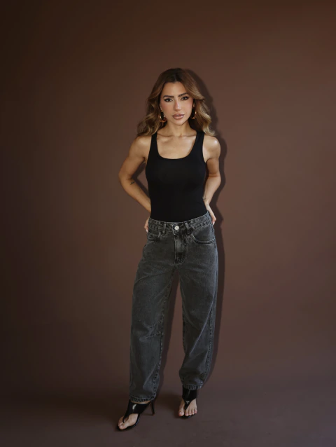 Calça Barrel - comprar online
