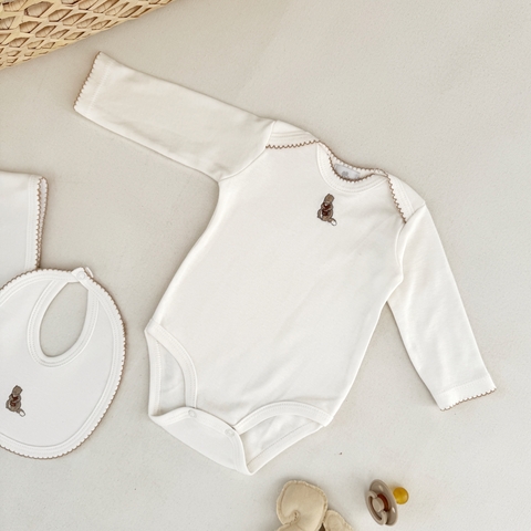 Body bordado woodland