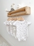 Body americano manga corta Bouquet - Cande