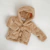 Campera corderito Beige - comprar online