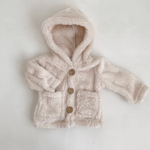 Campera corderito Natural