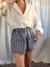 SHORTS VERANO MAXI VICHY P&B