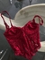 BUSTIER BARDOT BURGUNDY - Canguru The Label