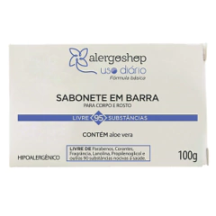 Sabonete Uso Diário Alergoshop 100g