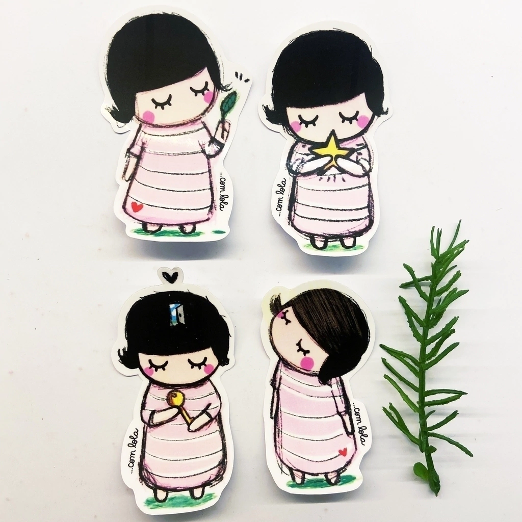 Adesivos Lola Poesia do Jardim