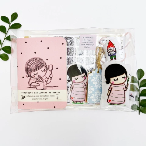 CAIXA Especial *Pequena Enciclopédia da vida, do jardim*