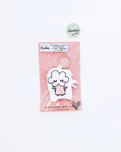 Chaveiro Ninha . criatividade