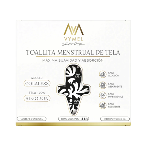 TOALLITA MENSTRUAL COLALESS X 2 (RUPESTRE)