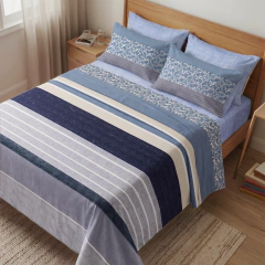 JUEGO DE SÁBANA INDIGO SPAZIOS - comprar online