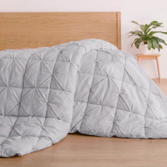 PLUMÓN PLUMA DE GANSO GRIS - comprar online