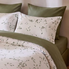 Forro Duvet Roma Print Arbusto jade - comprar online