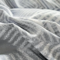 Forro Duvet Roma Print Tweed Gris - tienda online