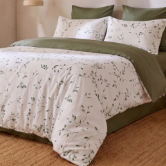 Forro Duvet Roma Print Arbusto jade en internet
