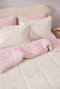 Tendido Acolchado Roma Moñitos - comprar online