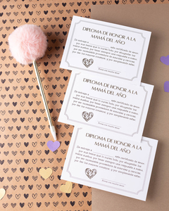 Diplomas Día de la Madre - tienda online