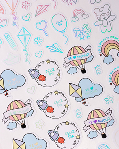 Stickers Dia de las Infancias - PaperCat