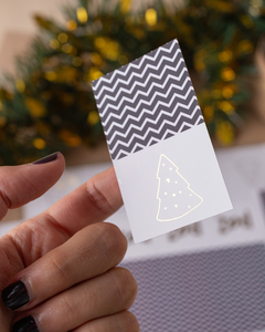Stickers Navidad Cierra bolsas/cajas con foil stamping - comprar online