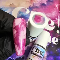 Tinta al Alcohol Metalizada Rosa para Marmolados - Che Madame