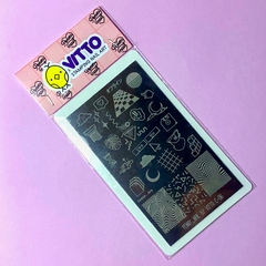 Placa Stamping Vapor Wave - Diseño Penny by Vitto - comprar online