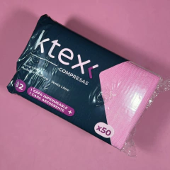 Compresas médicas x 50 rosa / campos descartables