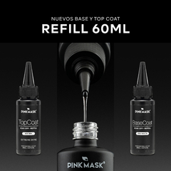 Top Coat - Refill - Pink Mask Gel Color
