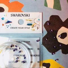 Cristales Pointedback Lilas x 10 unidades para Manicuría - Formas de Cristal - Cristal Dorso Cónico - Swarovski Original - comprar online