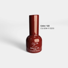Bordó Cereza (123) 10ML CITY GIRL - Esmalte Semipermanente - comprar online