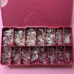 Oval Short - Pro Soft Gel Tips 510 u. por caja City Girl - comprar online