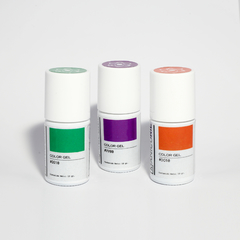 Kit x3 Secundarios - Esmalte Semipermanente COLOR GEL MANICURIE
