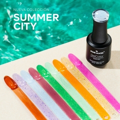 Colección Summer City - Gel Color Pink Mask