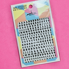 Stickers autoadhesivos ultrafinos - letras (varios colores) - comprar online