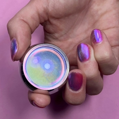 Polvo Cromado - Aurora Tornasol violeta #2 - ManiCurie - comprar online