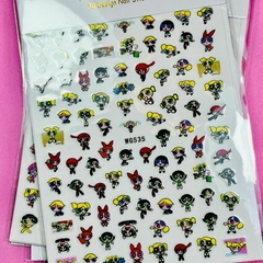 Stickers autoadhesivos ultrafinos - superpoderosas #535