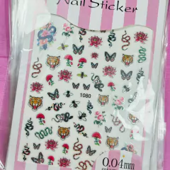 Stickers autoadhesivos ultrafinos - tatuajes old school #1080